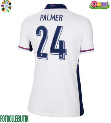 England Cole Palmer #24 Hemmatröja Kvinnor EM 2024 Kortärmad